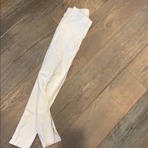 White vici jeggings sz m
